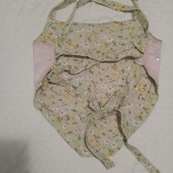 Chic hand made reversible pink sequined tulle tank top - Picture 6 of 6